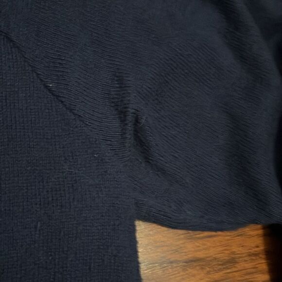 Torrid Blue Heart Embroidered Butterflies Design Pullover Sweatshirt Feminine - Picture 11 of 13